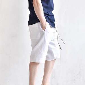 Casual Linen Harem Shorts A90352M