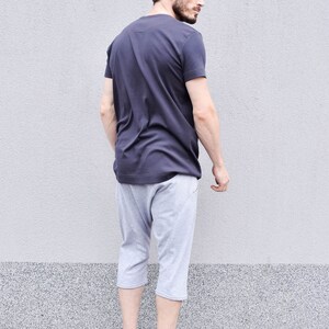 New Loose Casual Drop Crotch Pants by AakashaMen A05567M image 4