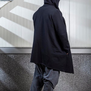 Raw hem open Sweatshirt image 5