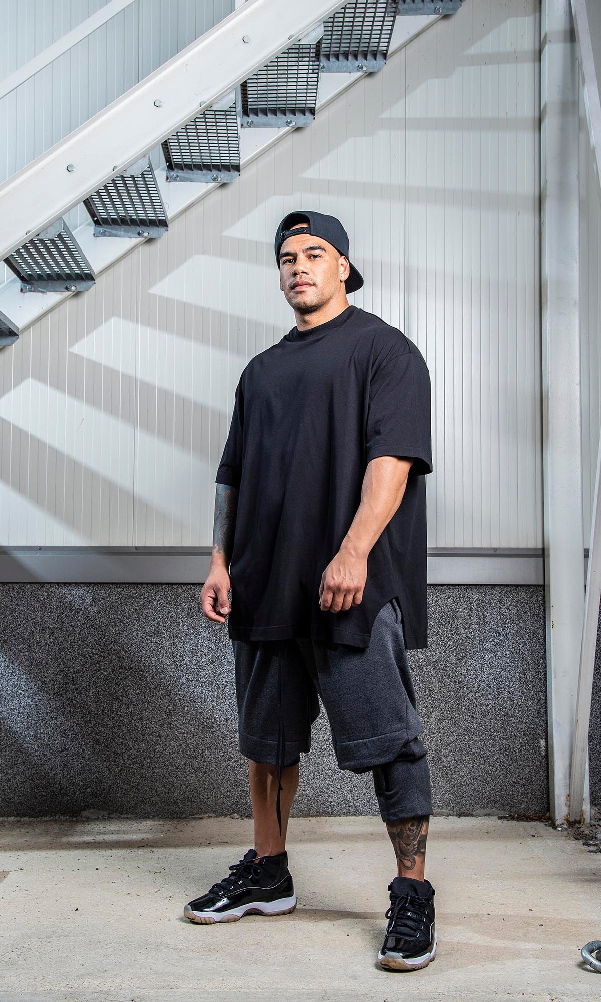【MODERNIF】High cotton split short sleeve T-shirt Oversized Split-hem T-shirt - Etsy