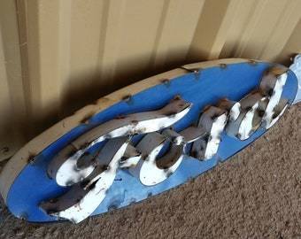 Metal Ford Sign | Oval Ford | Gift for Him | Metal Wall Decor | Garage Sign | Custom Sign | Man Cave | Home Decor | Garage | Valentine&#39;s Day