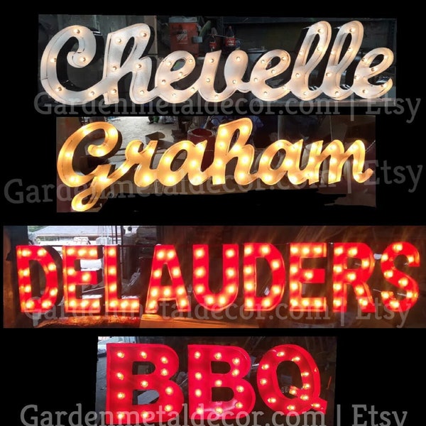 Marquee Signs Etsy