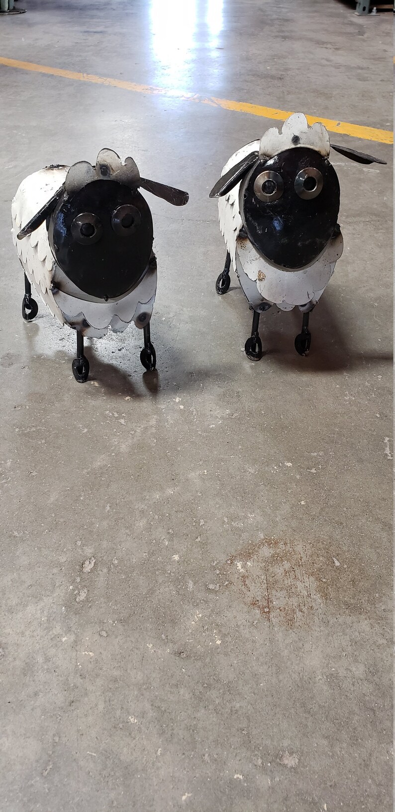 Metal sheep.rustic metal sheep.Sheep decor.Mini metal Etsy