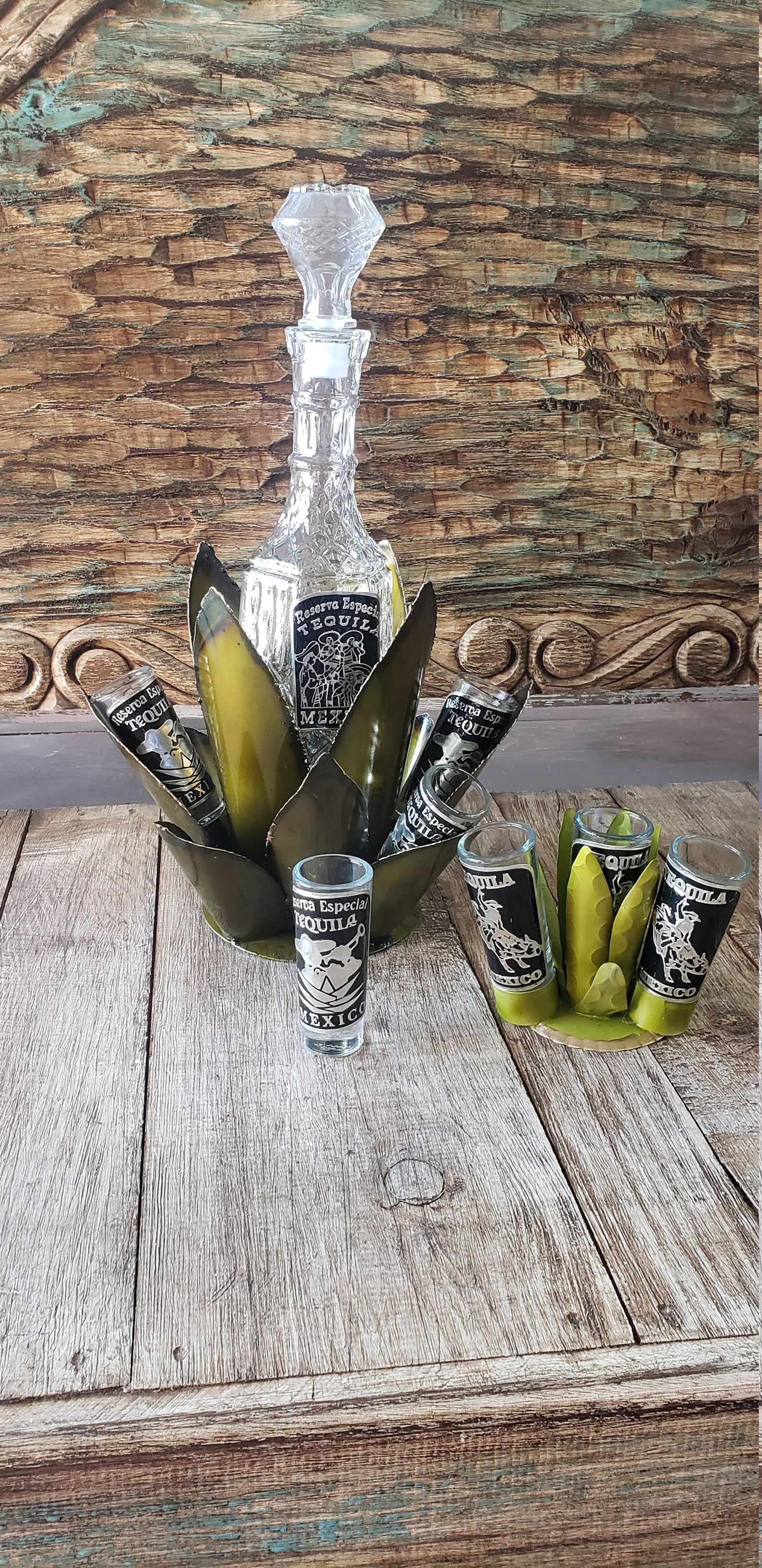 Juego de regalo de tequila. Juego de tequila. Botella de Etsy