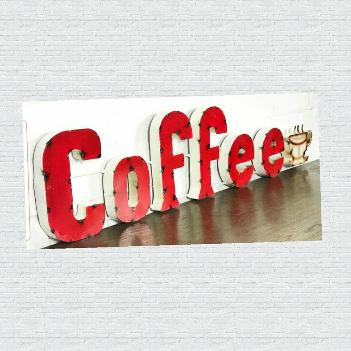 Metal Coffee Sign.rustic Coffee Sign.restaurant Signs.coffee Etsy