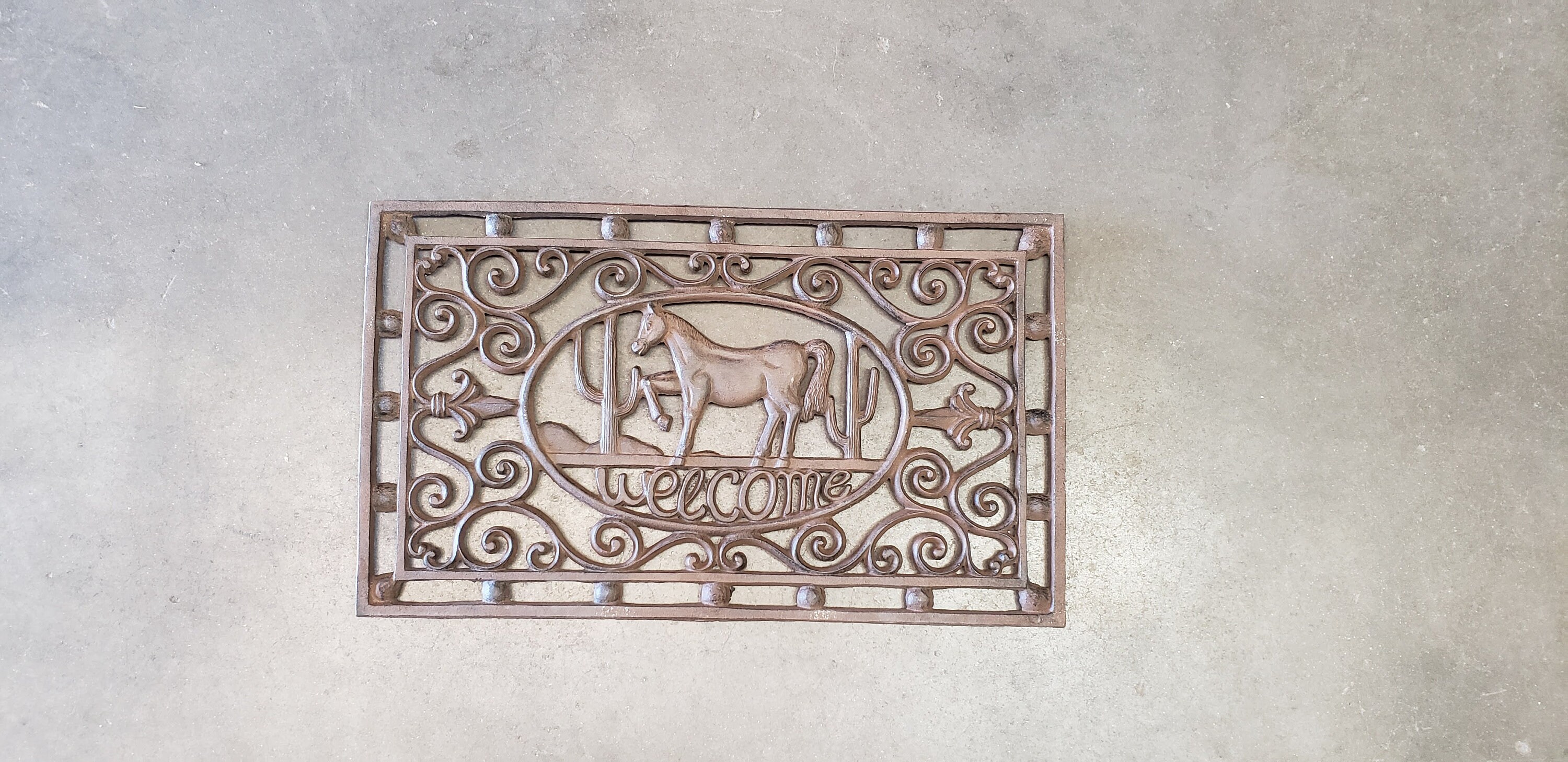 Metal Doormats.western Etsy