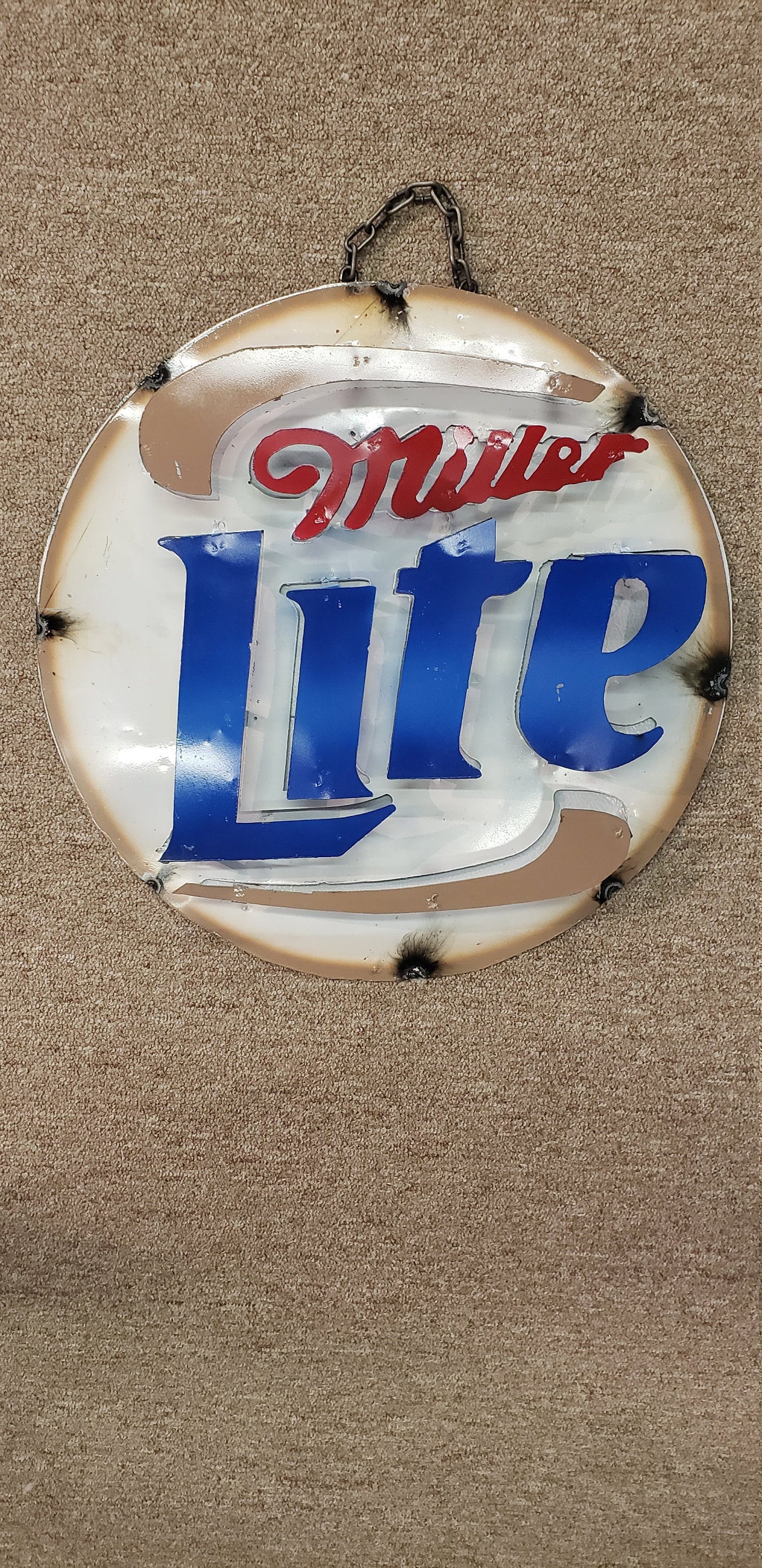 Miller lite.Miller lite signs. Metal miller lite signs.Beer Etsy