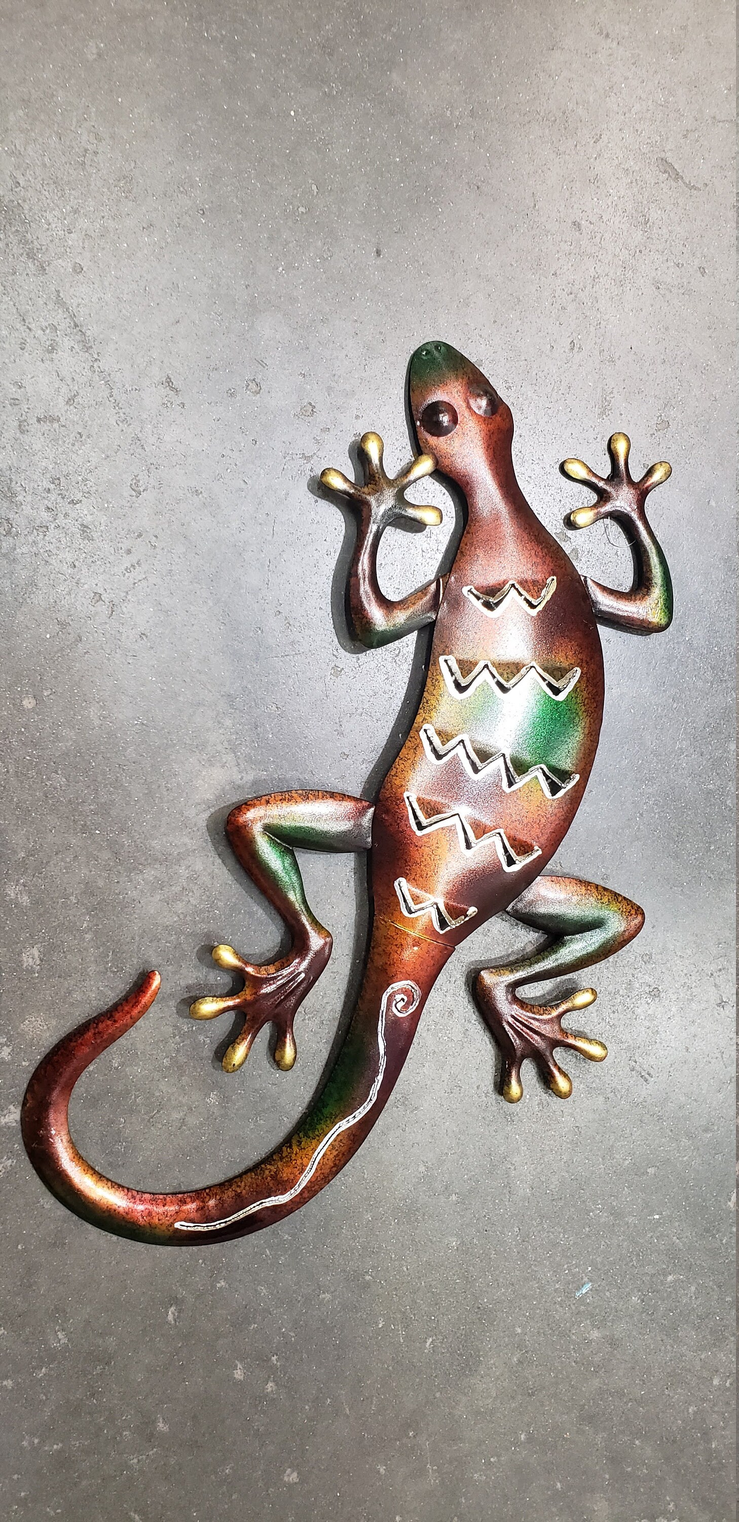 Lizard Wall Decor.lizard Wall Art.lizard Art.patio Wall Etsy
