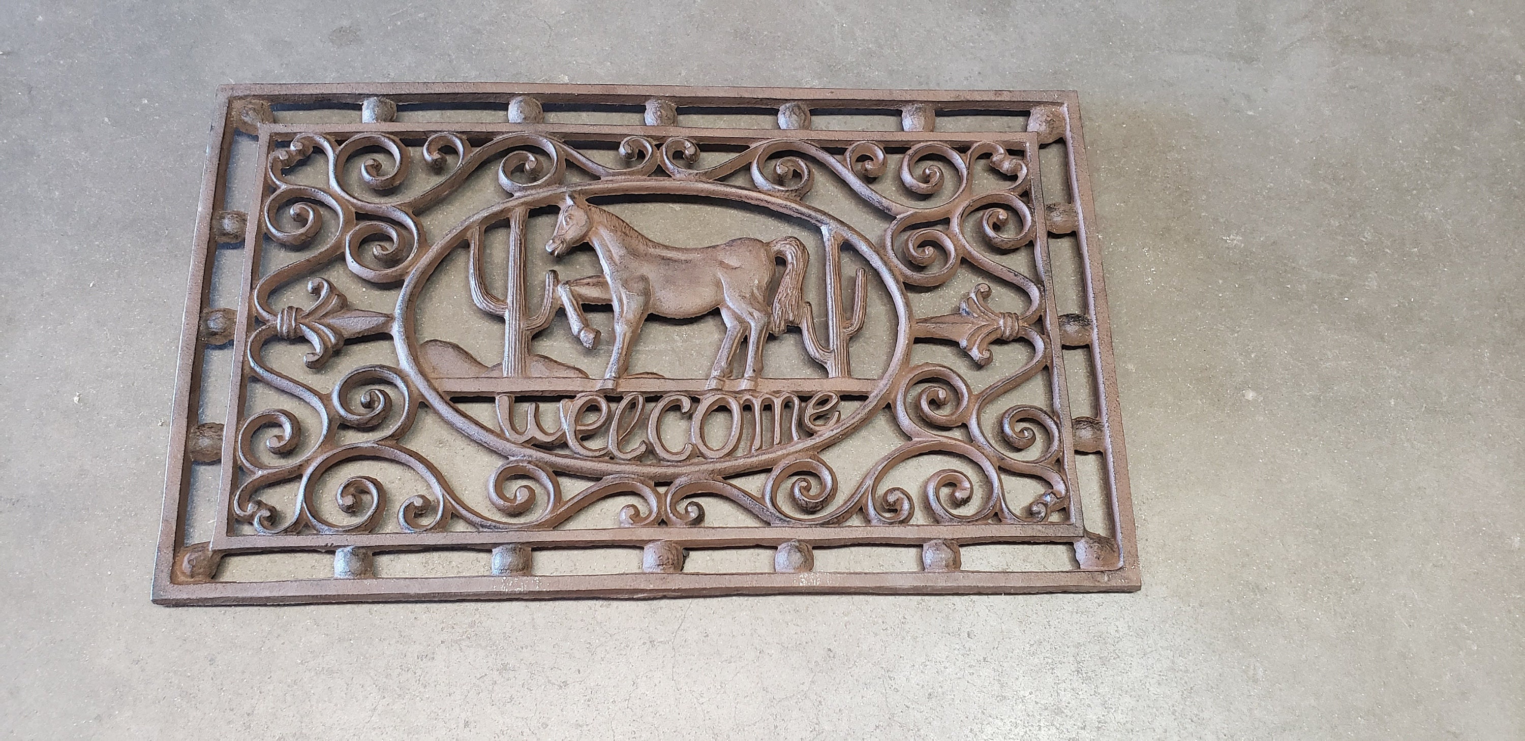 Metal Doormats.western Etsy