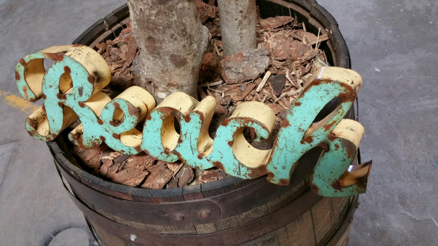 Beach Metal Sign Rustic beach sign Ocean Signs Beach Etsy