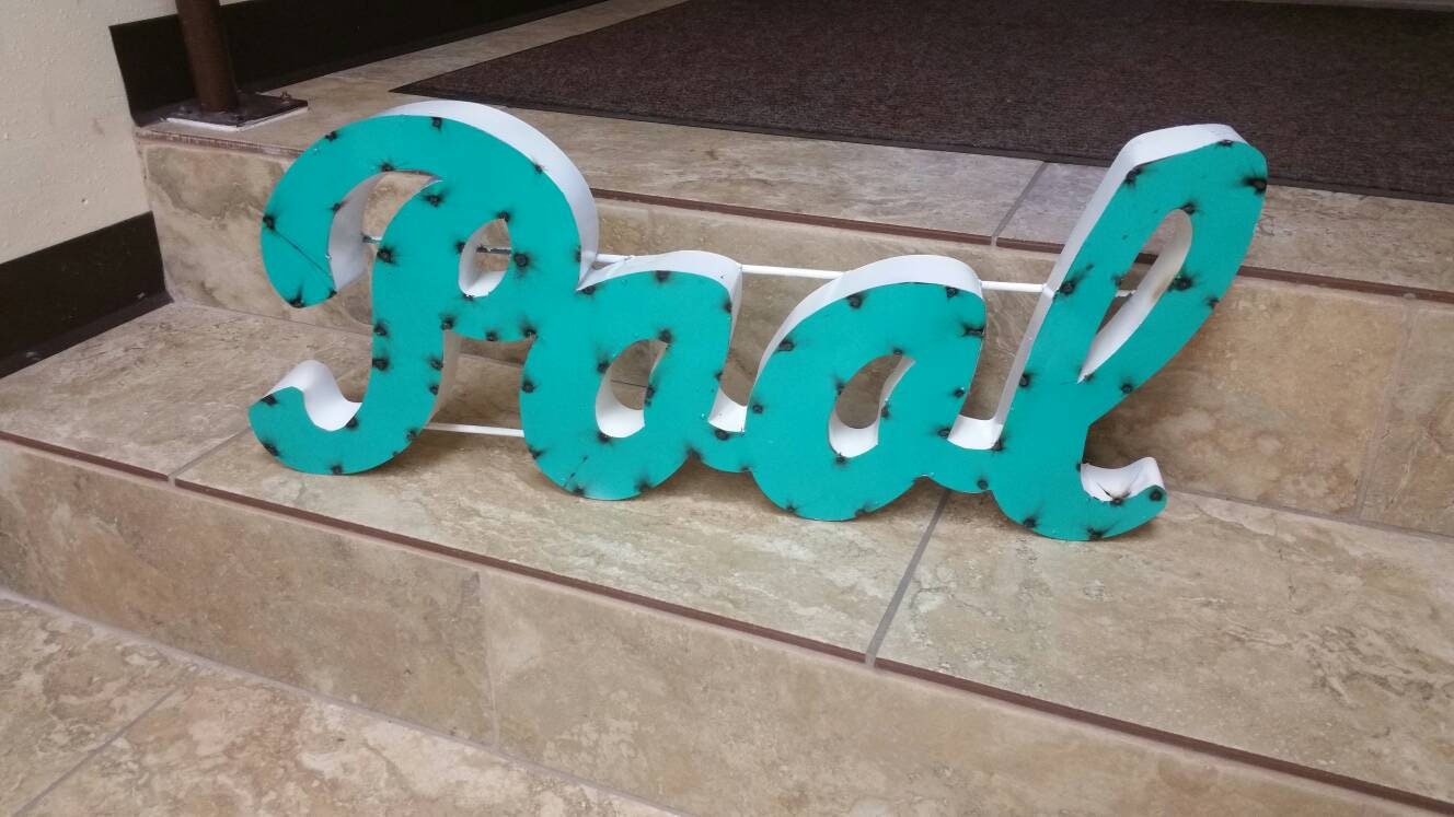 Pool Signs Metal Pool Sign Pool Decor Rustic pool Etsy