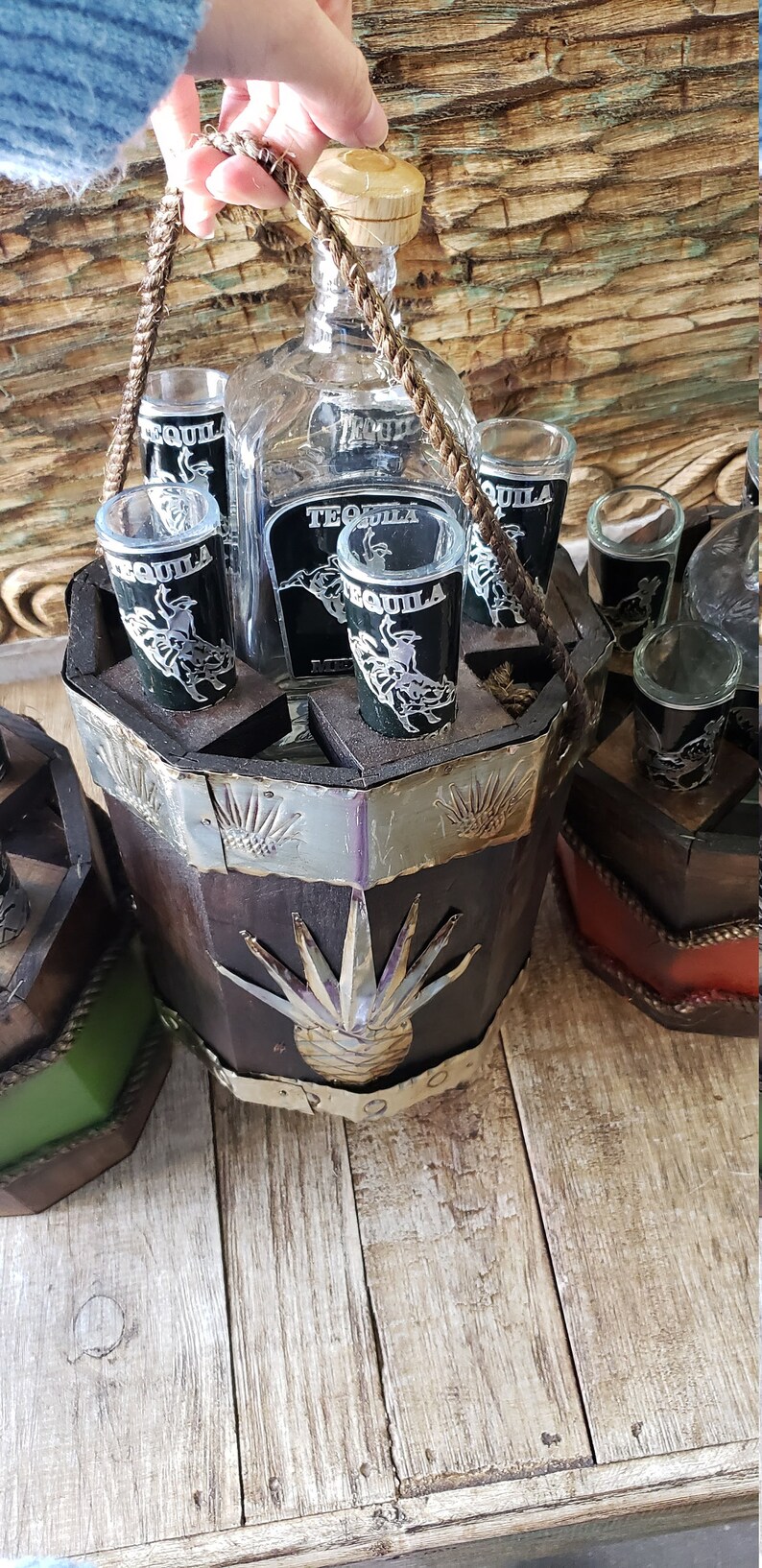 Tequila Gift Set.tequila Set.tequila Bottle.tequila Shot Etsy