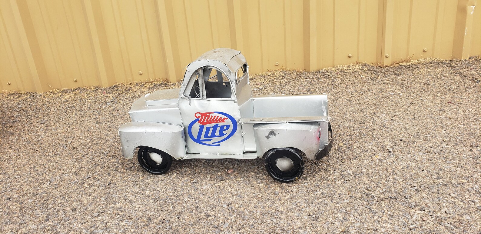 Miller Lite Truck.miller Lite Decor.beer Decor.beer Etsy
