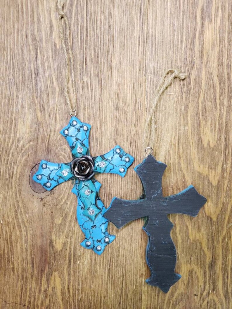 Crosses.rear View Mirror Cross. Crosses Wall Decor.car Etsy