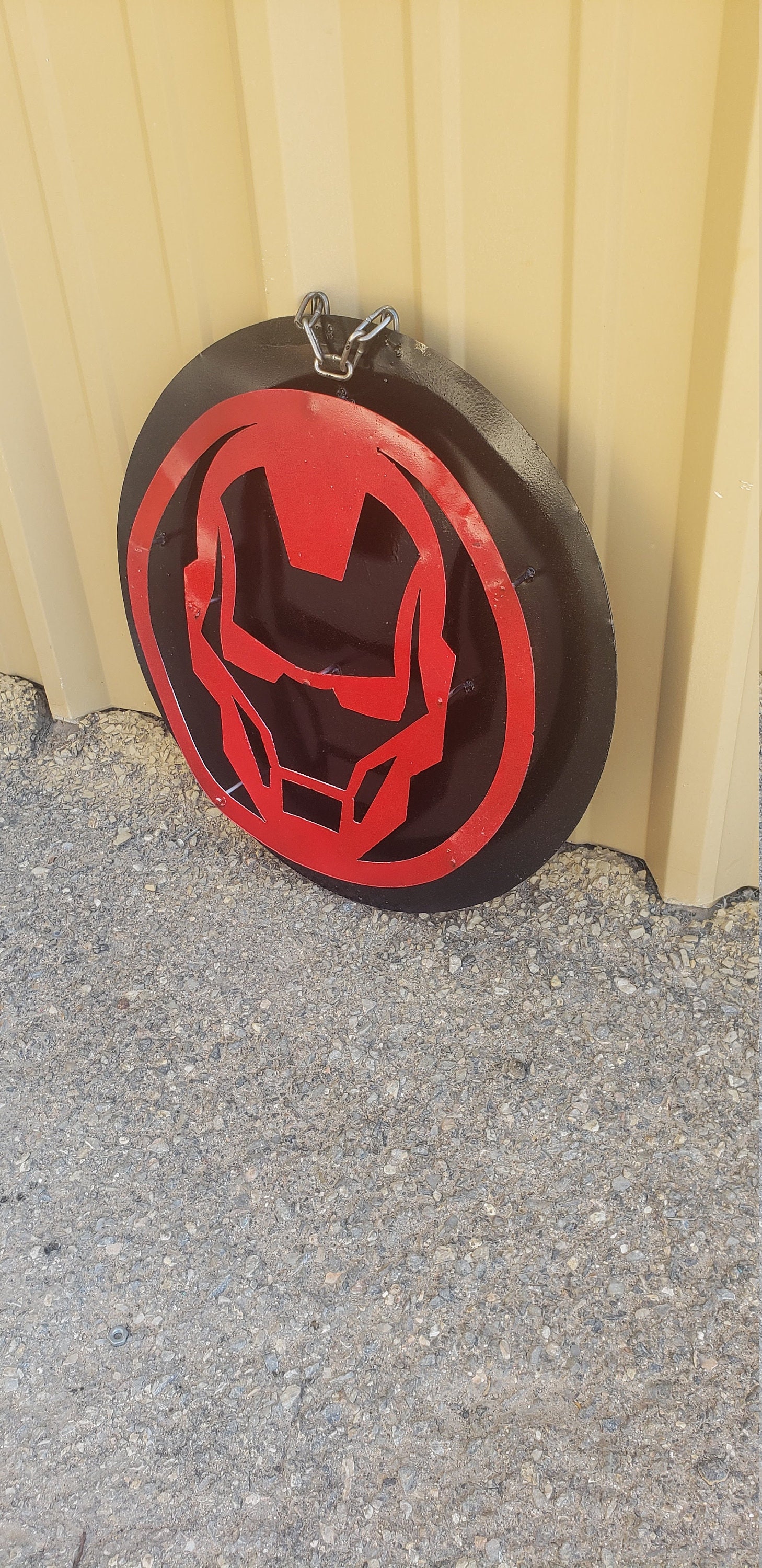 Iron Man Sign.iron Man Wall Decor.iron Man Wall Art.marvel Etsy Ireland