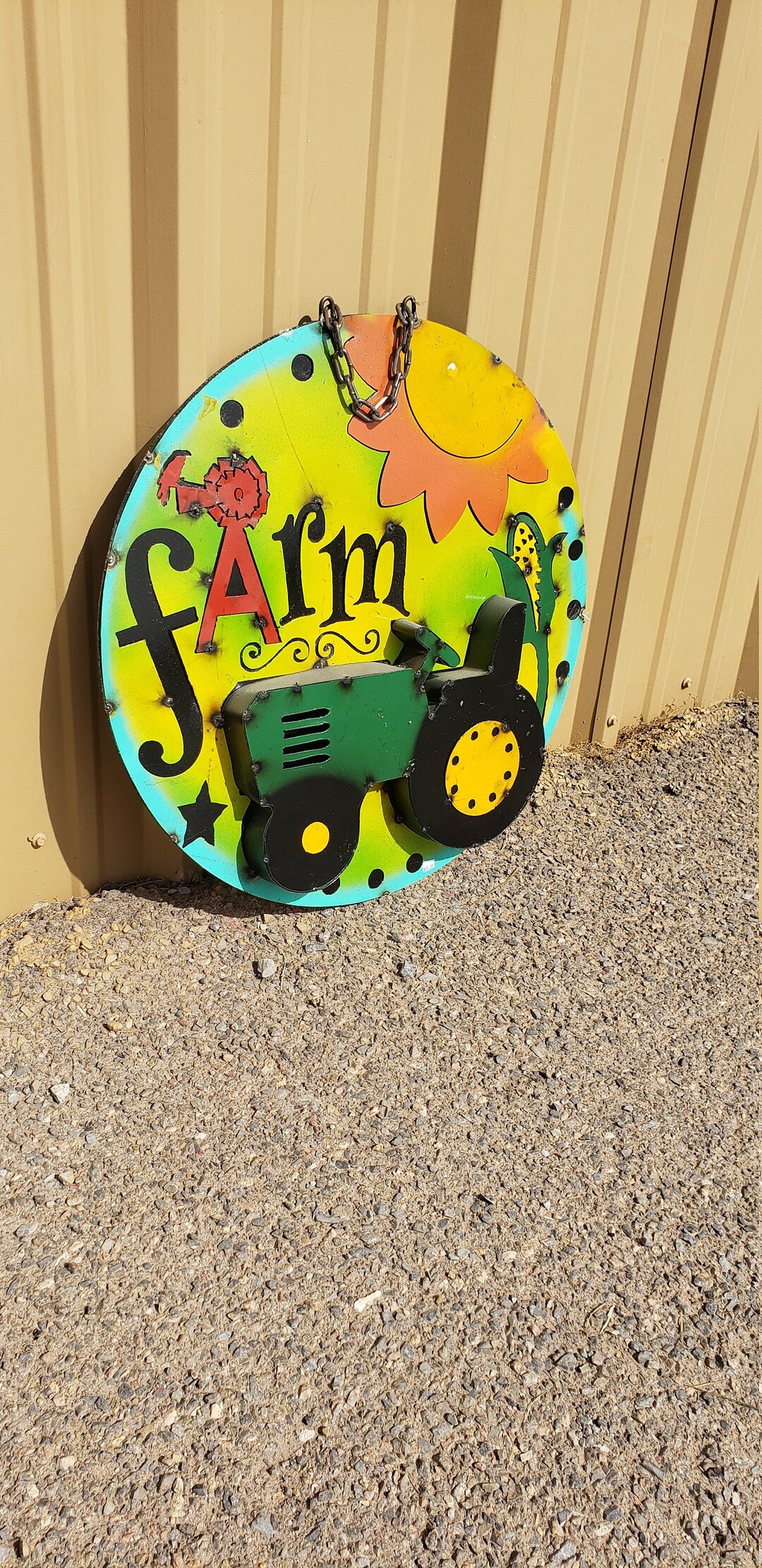 Metal Farm Sign. Rustic Farm Sign. Rustic Metal Farm Sign. Etsy