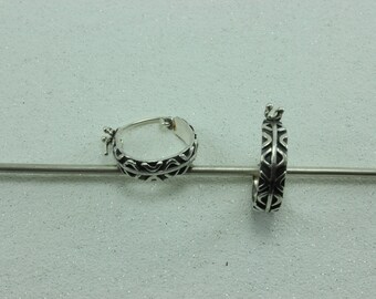 Gioielli Aurum - Orecchini A Cerchio Sottili In Argento Sterling - Foto 3