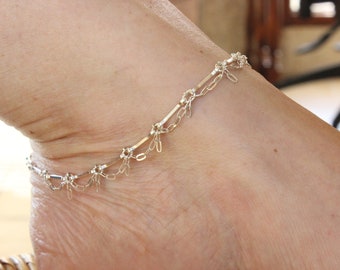 thumbnail image 2 of Celtic Tree Of Life Anklet - .925 Sterling Silver Adjustable Ankle Bracelet For Women With Extender 2 of 14