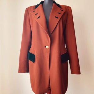 Vintage ESCADA by Margaretha Ley caramelo Blazer