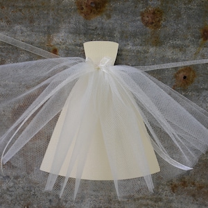 Bridal Shower Decoration, Princess Style Wedding Dress Garland