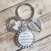 Remembrance Keychain Memorial Gift Memorial Keyring - Etsy