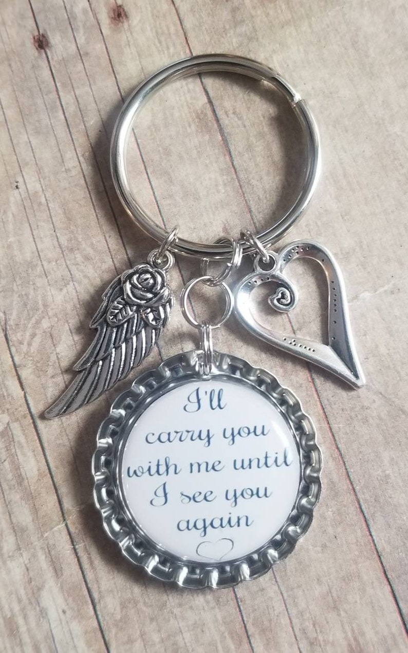 Memorial Keychain Memorial Gift Photo Memorial Etsy