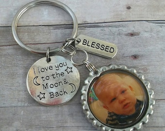 Grandma Keychain - Gift for Grandma - Grandma Gift - Personalized Gift - Customized Keychain - Custom Grandma Gift - Gift for Her