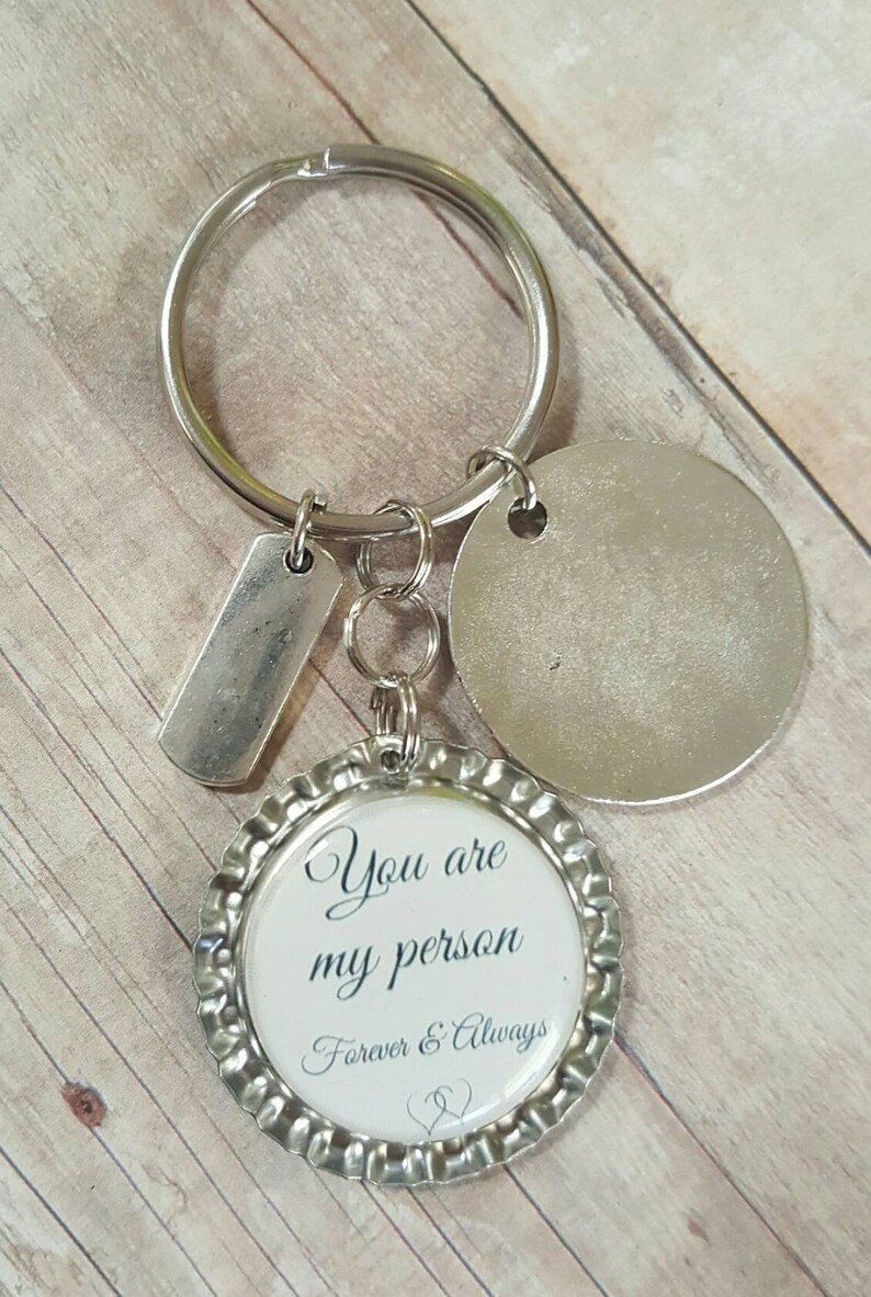 Keychain for Him Keychain for Her Custom Photo Keyring Etsy