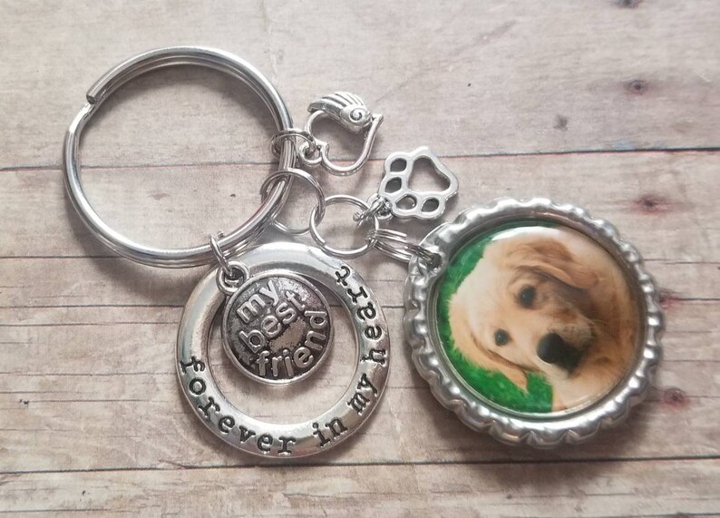 Dog Memorial Pet Memorial Gift Dog Memorial Keyring Dog Etsy