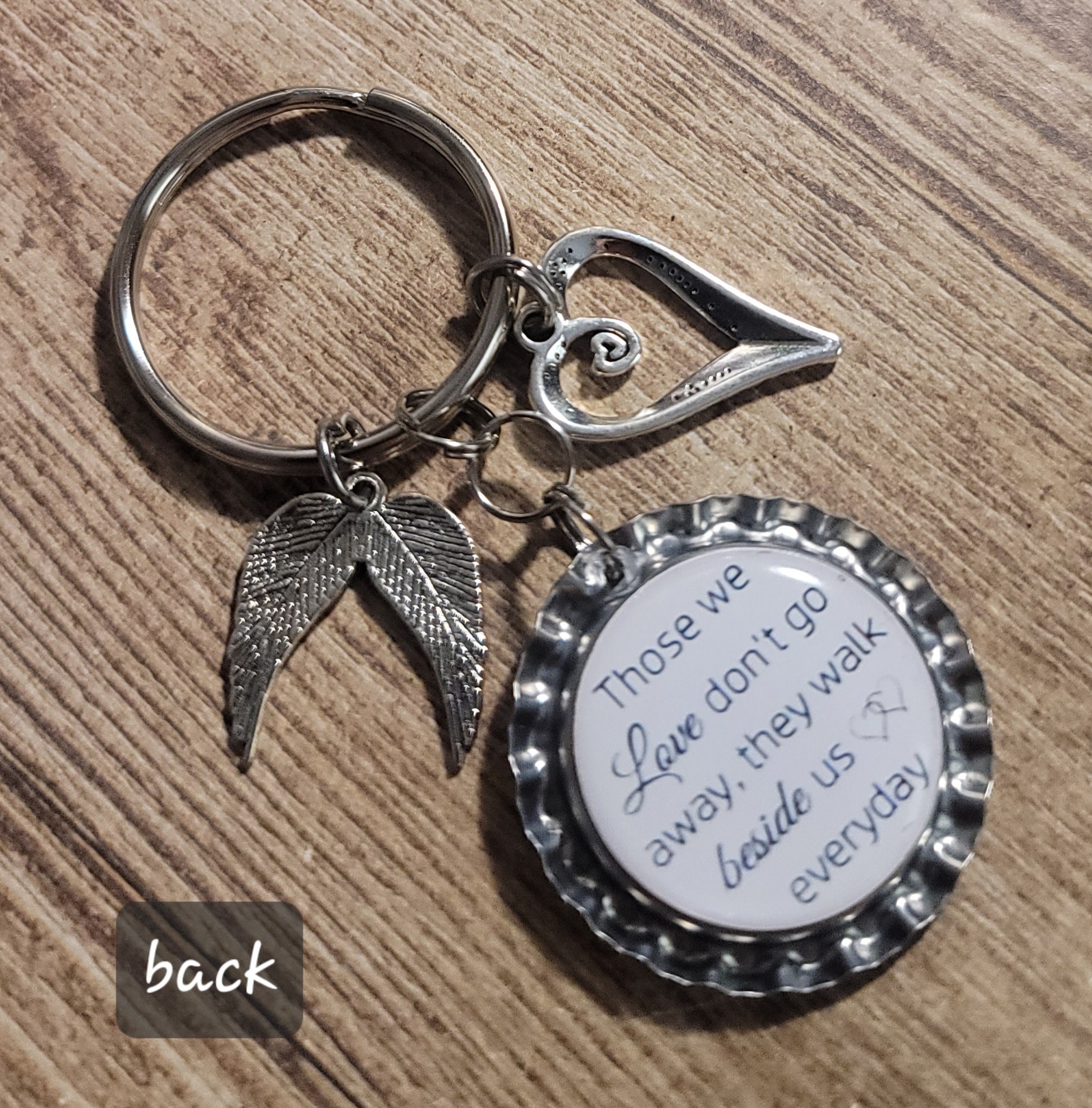 Memorial Keychain - Personalized Gift - Memorial Gift - Photo Memorial ...