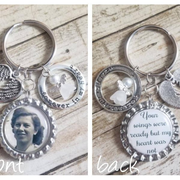 Llavero conmemorativo - Regalo conmemorativo - Llavero conmemorativo - Regalo conmemorativo con foto - Regalo del recuerdo - Llavero conmemorativo - Recuerdo con foto