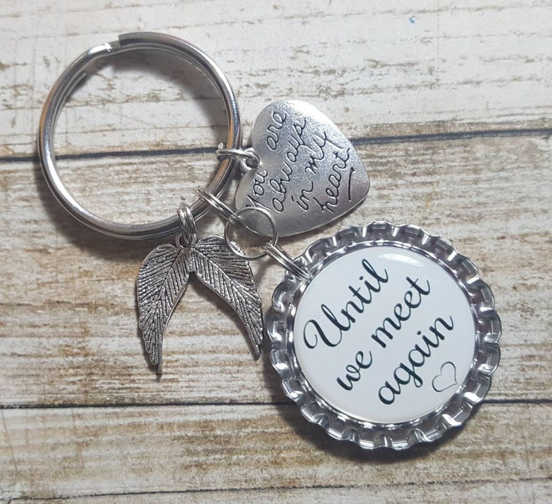 Memorial Keychain Memorial Gift Memorial Keepsake Photo Etsy