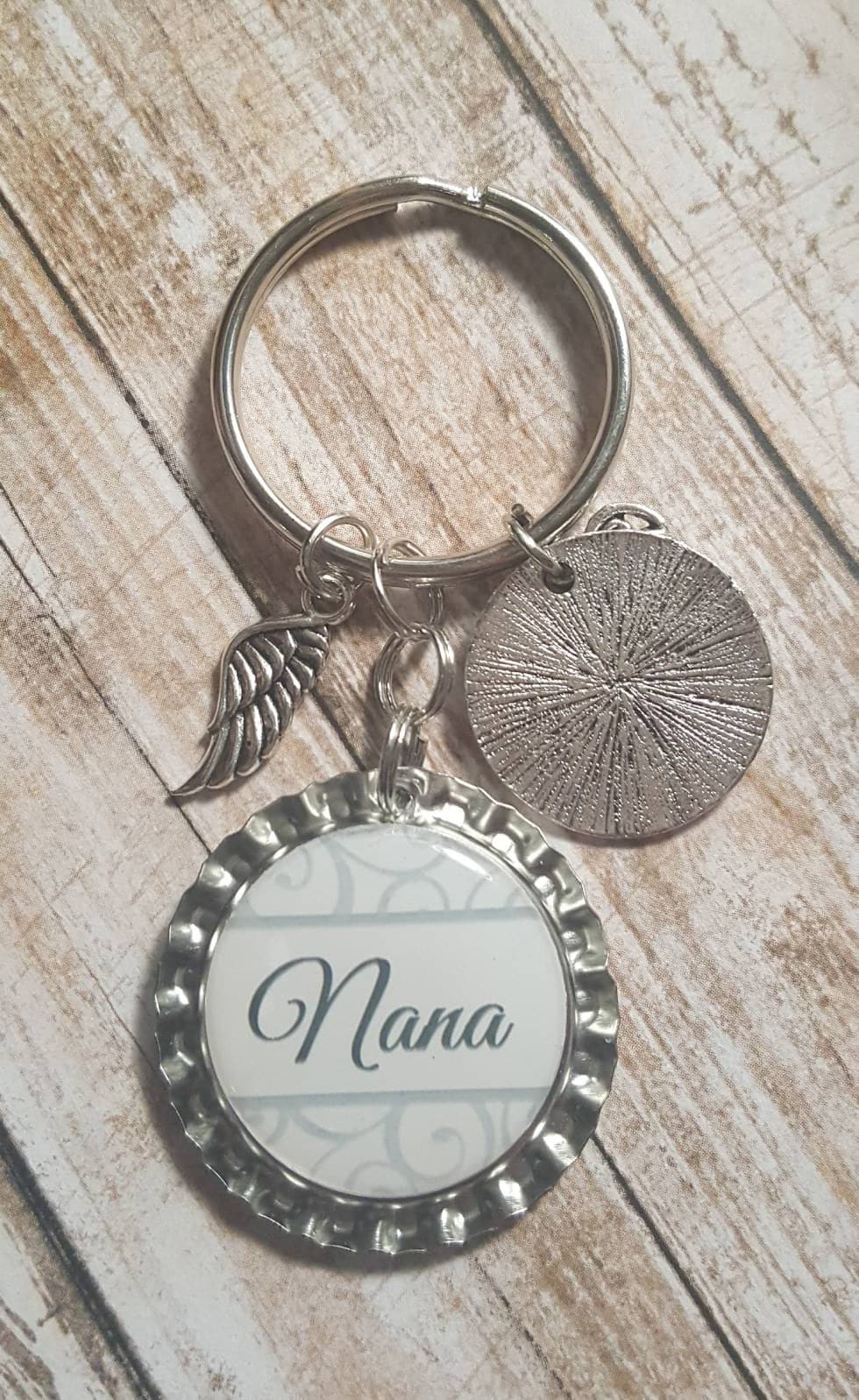 Memorial Keychain - Remembrance Gift - Custom Photo Keyring - Loss ...