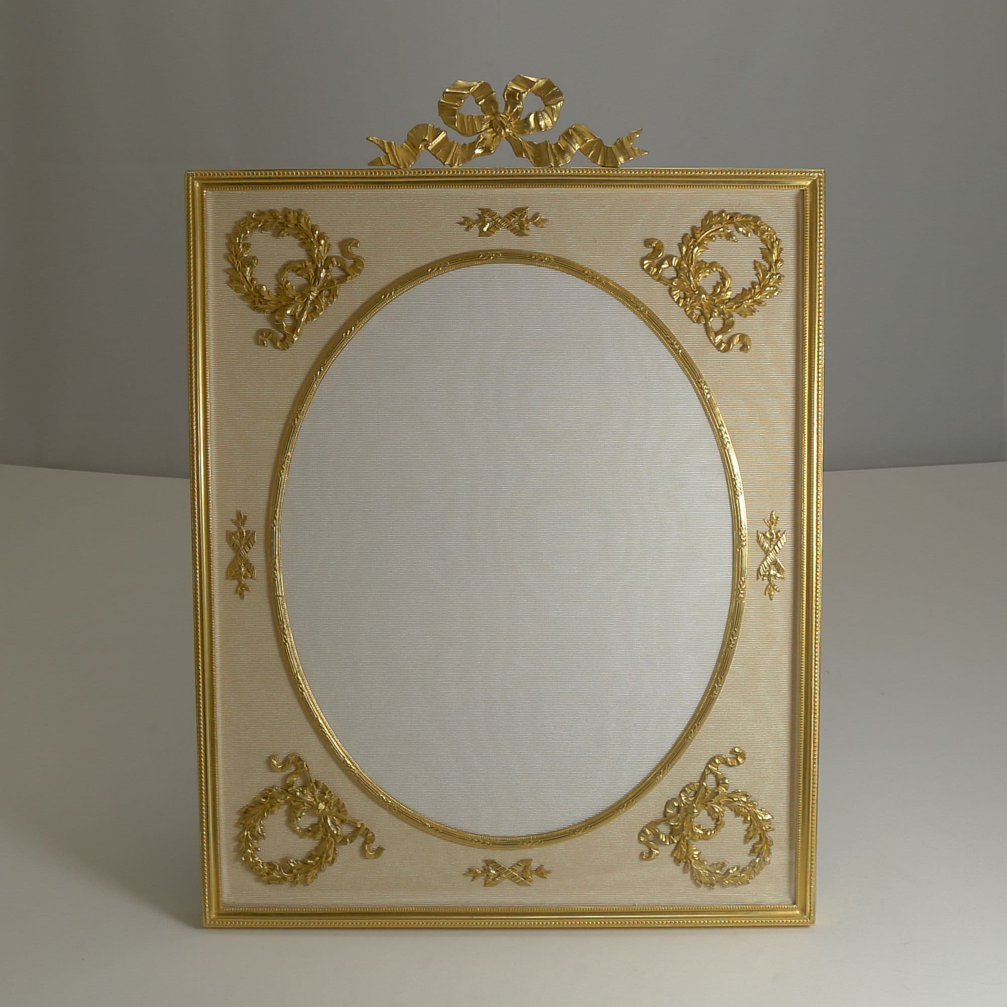 Image of Grand French Gilded Bronze Photograph/Picture Frame C.1900