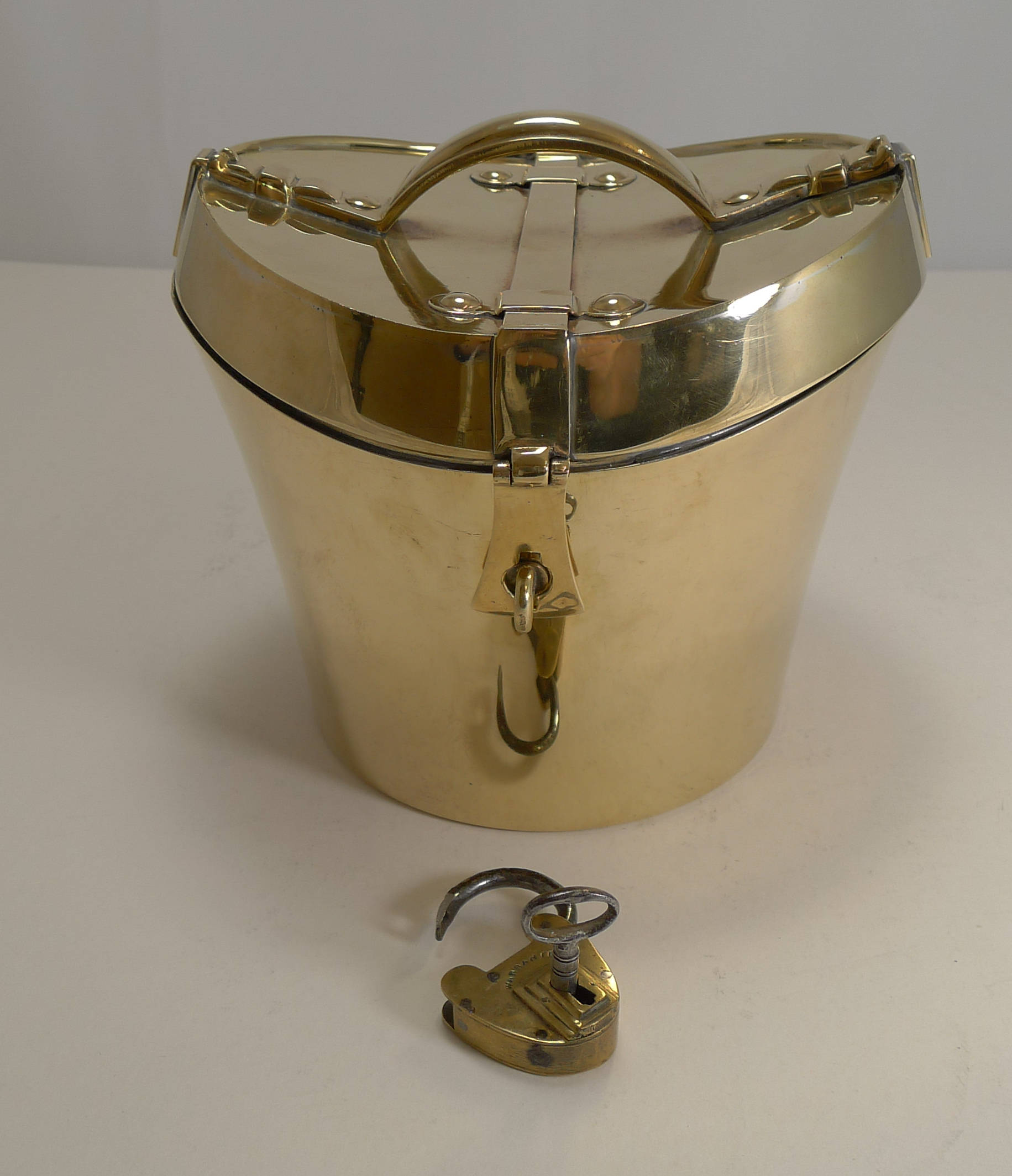 Vintage Hat Box with Hat, Early 20th Century