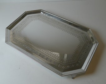 Quality Silver Plated Cocktail / Drinks Tray by Goldsmiths & Silversmiths Co. c.1920