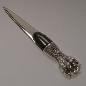 Vintage Gucci Solid Sterling Silver Letter Opener c.1960