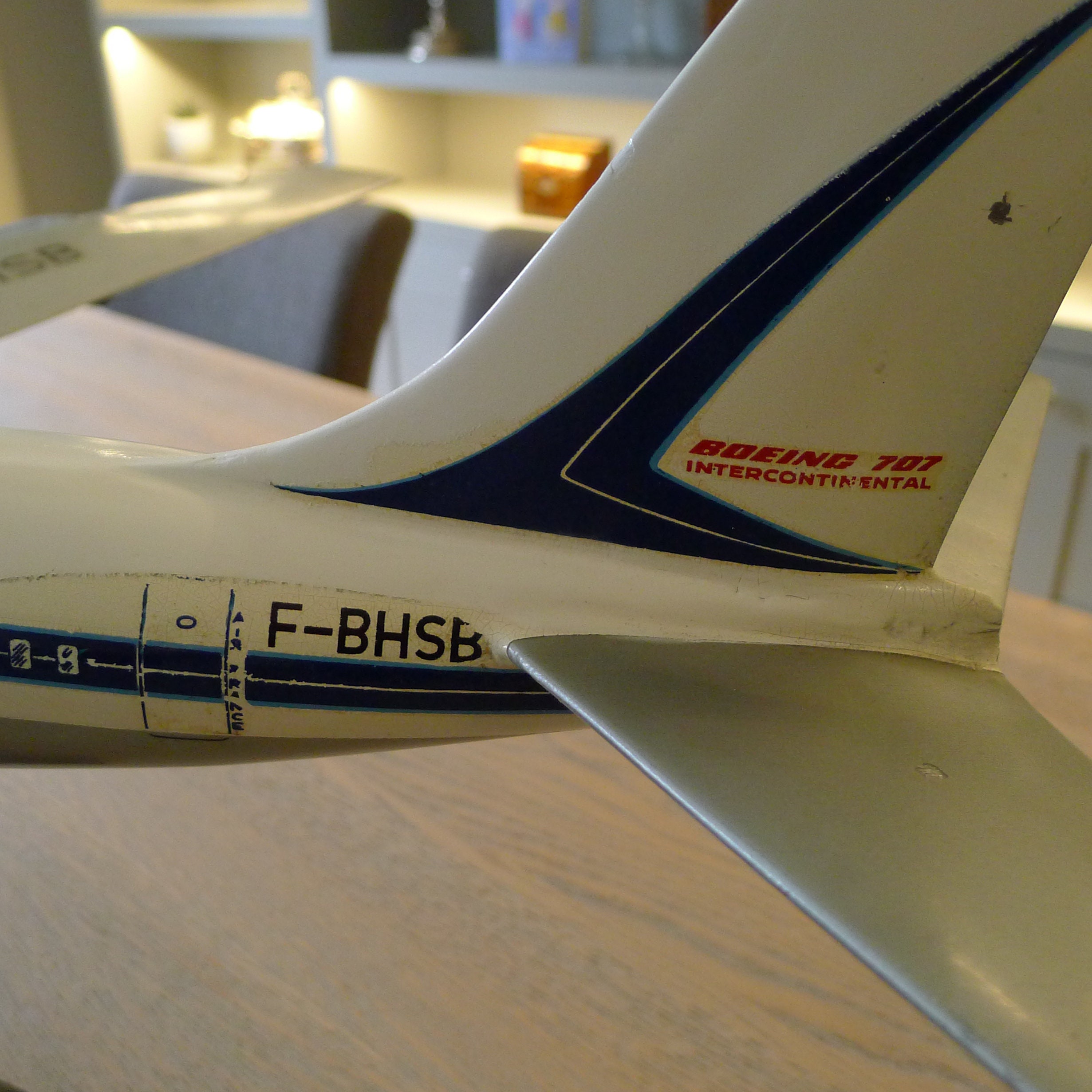 1959 Boeing 707-328B Model - Air France - Etsy