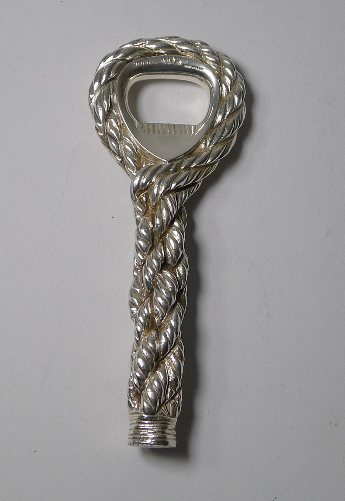 Silver Hanging Bottle Opener - C3 Custom Golf