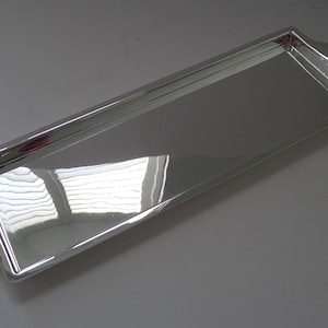 Antique English Mappin & Webb Silver Plated Cocktail / Drinks Tray