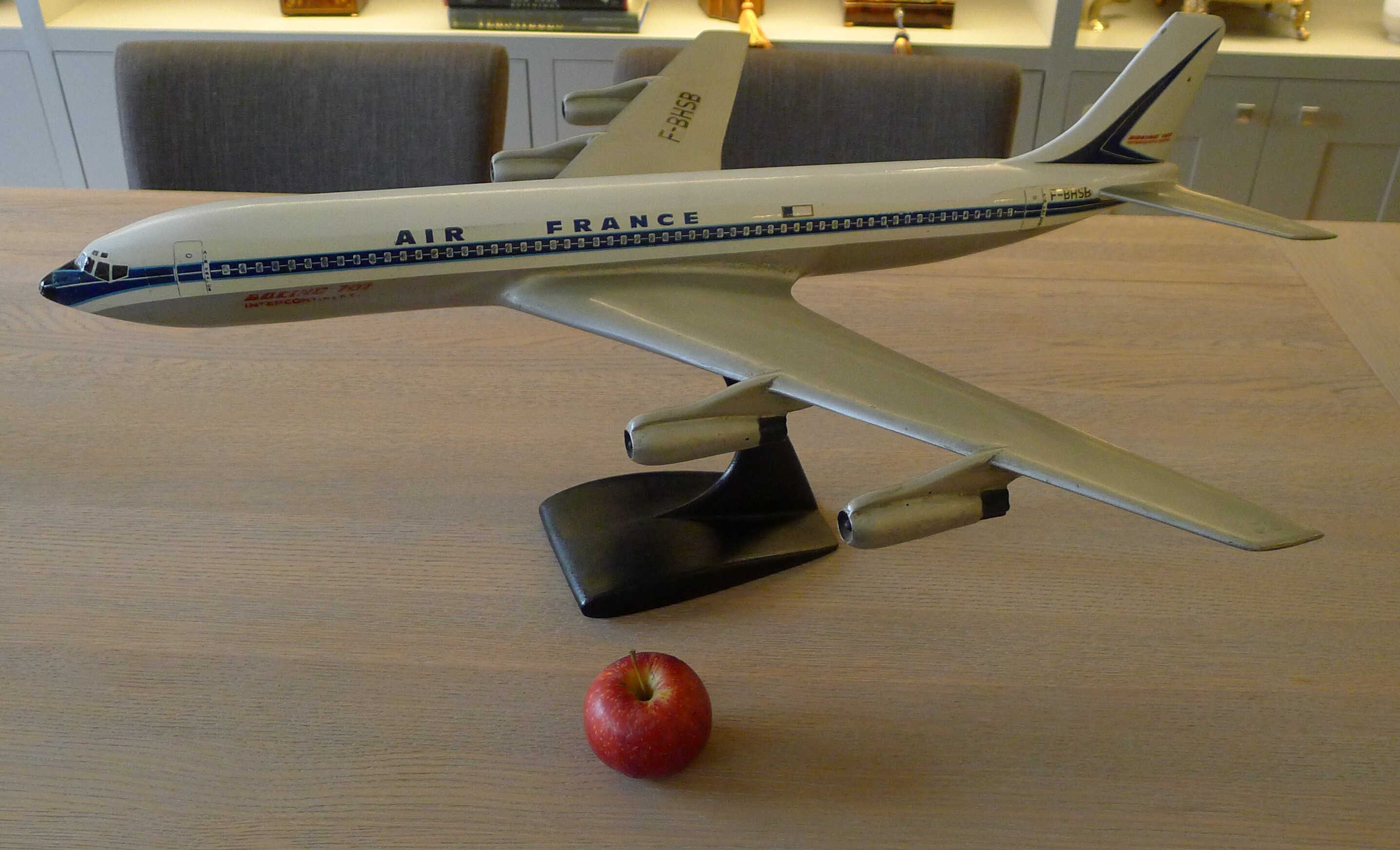 1959 Boeing 707-328B Model - Air France - Etsy