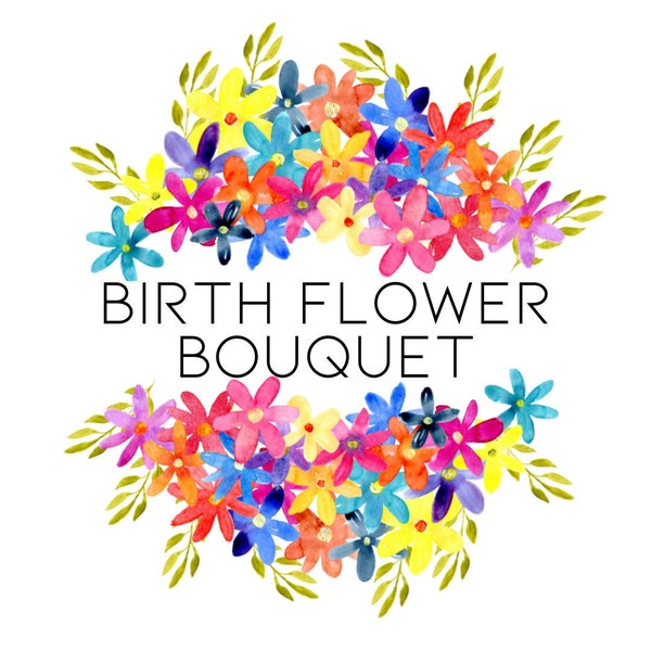 Birth Month Glass Flower Gift