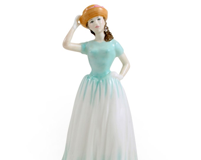 Royal Doulton Happy Birthday 2001 HN4308 Figurine Nada Pedley Copyright 2000 Birthday Holiday Gift