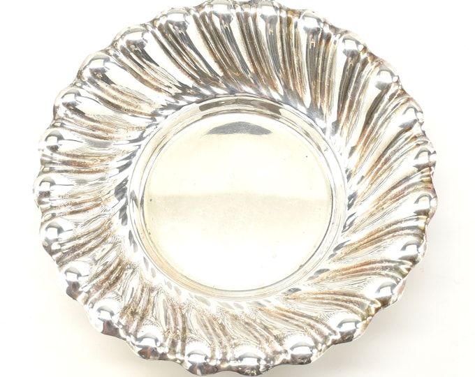 Estate Sterling Bowl Vintage 925 Solid Sterling Silver F. B. Rogers Pattern 137 No Monogram Holiday Gift