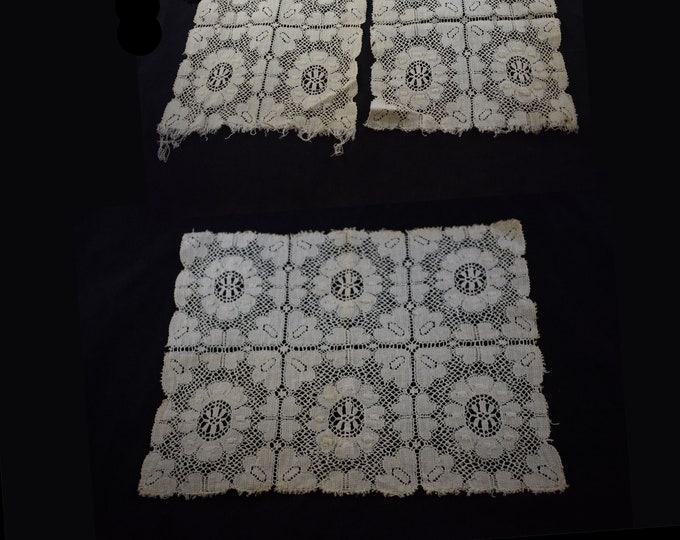 Antique Lace Pieces Estate Lace Panels Virginia North Carolina Provenance