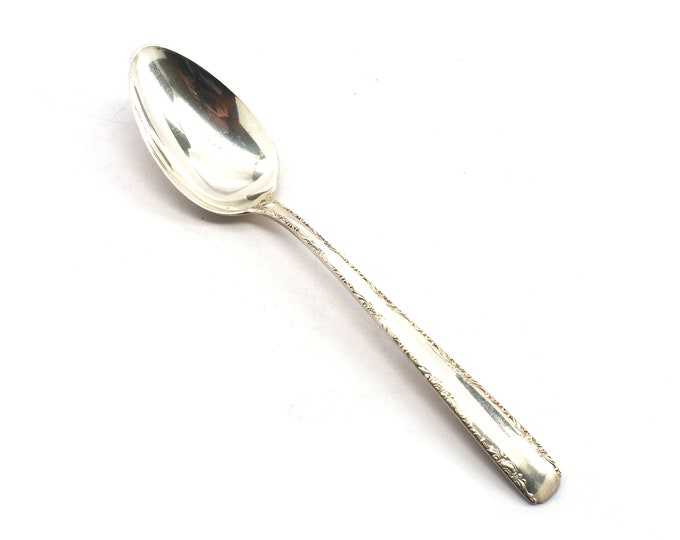 Estate Silver Teaspoon Gorham Camellia 1941 Vintage 925 Solid Sterling Silver 5 7/8 Inches Long Holiday Gift