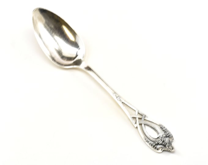 Estate Silver Teaspoon Lunt Monticello Vintage 925 Solid Sterling Silver 6 Inches Long Holiday Gift