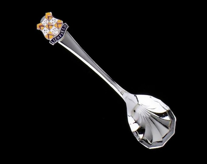 Estate Lichfield Spoon Vintage Stainless Chromium Plate on Nickel Silver Sheffield England Holiday Gift