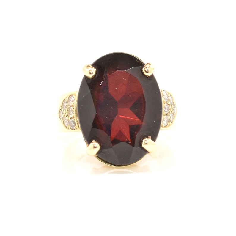 14k GF Natural Gemstone Ring main image 1