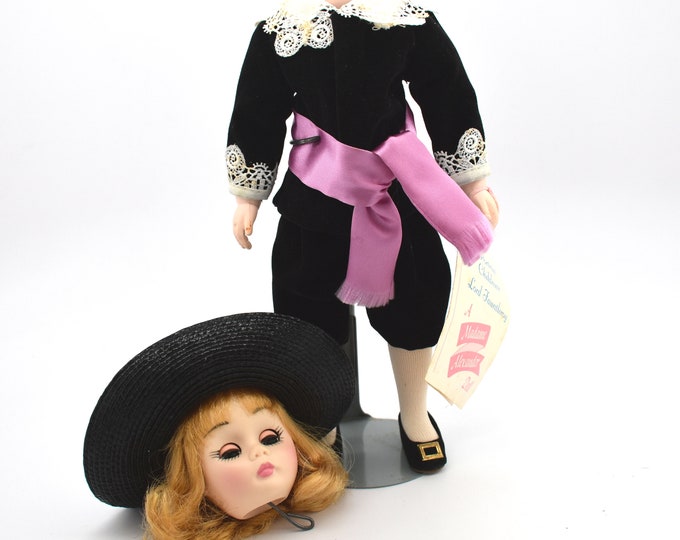 Vintage Lord Fauntleroy Doll Madame Alexander 12 Inches Tall #1390 Decapitated Scary Spooky Halloween Decor